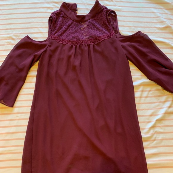 Dark maroon/purple dress - Picture 1 of 2